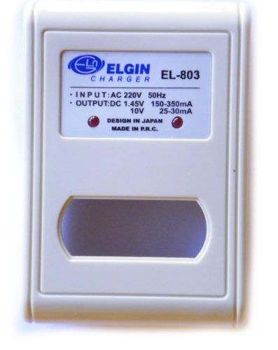 Carregador De Pilhas Elgin Aa E Aaa Bateria 9 Volts