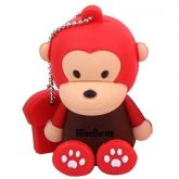 Pen Drive 4 Gb Personalizado Macaquinho Monkey Fort